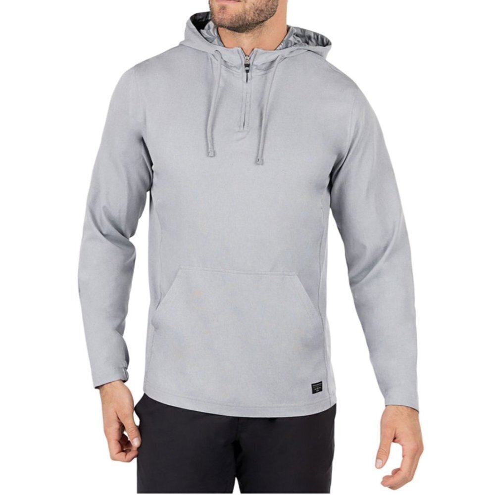 Travis Mathew Skyview 1/4 Zip Pullover Heather Sleet